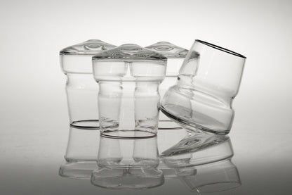 Stemless Rolling Wine Glasses