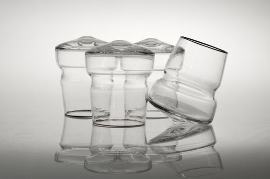 Stemless Rolling Wine Glasses